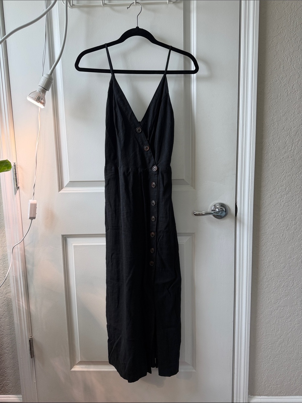 NWT Urban Outfitters Black Midi Dress